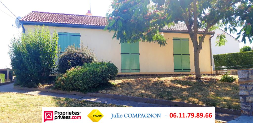 Maison CHAUDRON EN MAUGES 106 M² - 4 Chambres avec garage