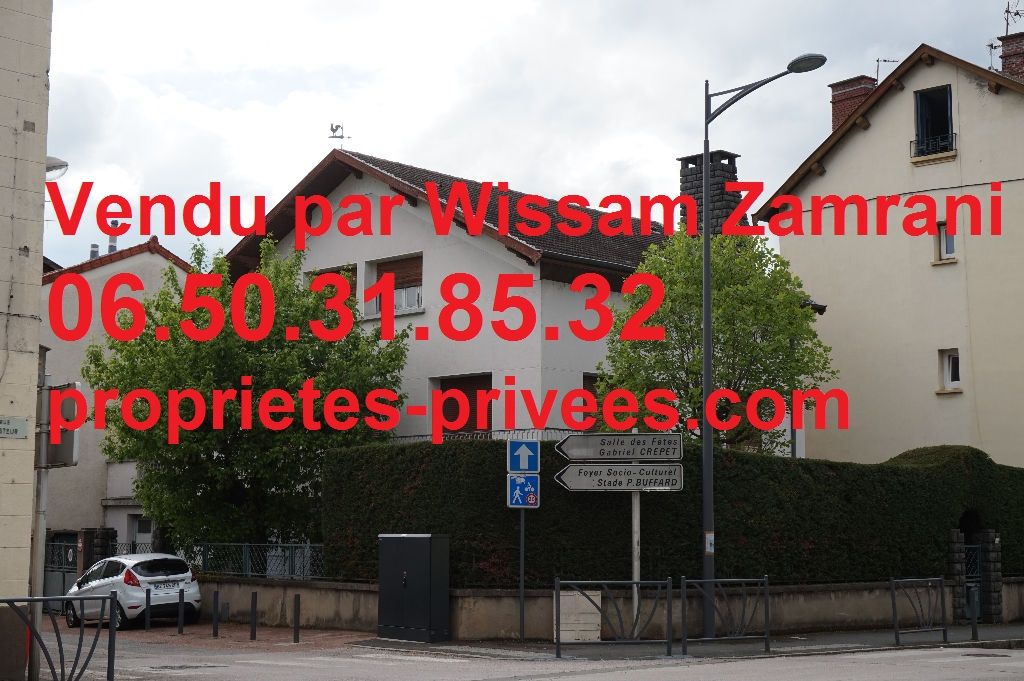 Maison Unieux 134m² 4 chambres, 2 garages sur 365m² de terrain