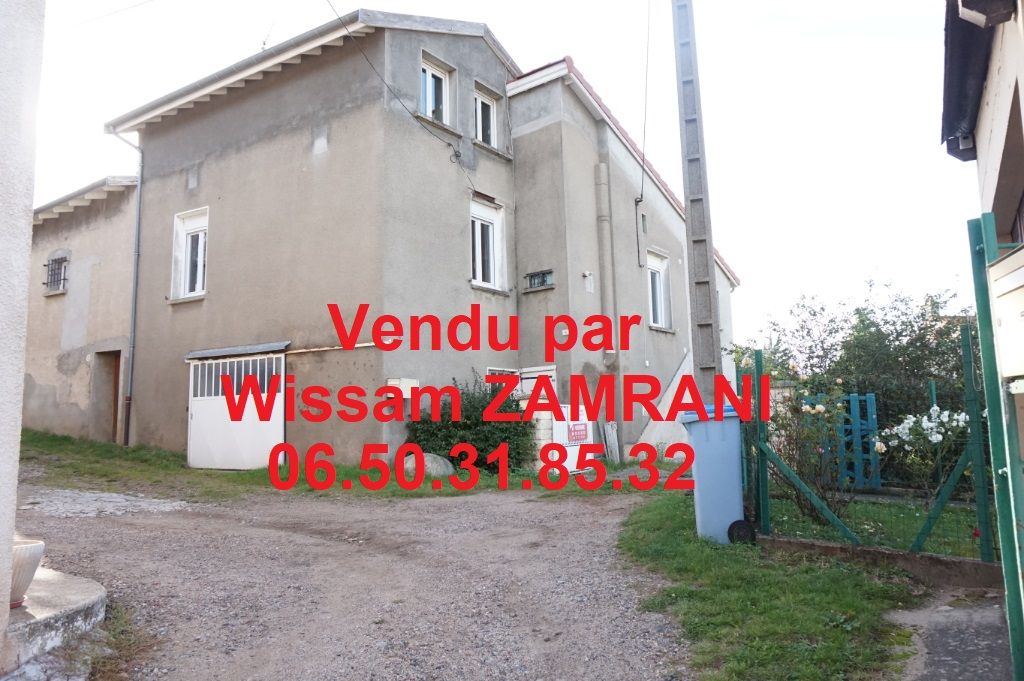 Unieux maison 100m² 3 chambres terrain et sous-sol
