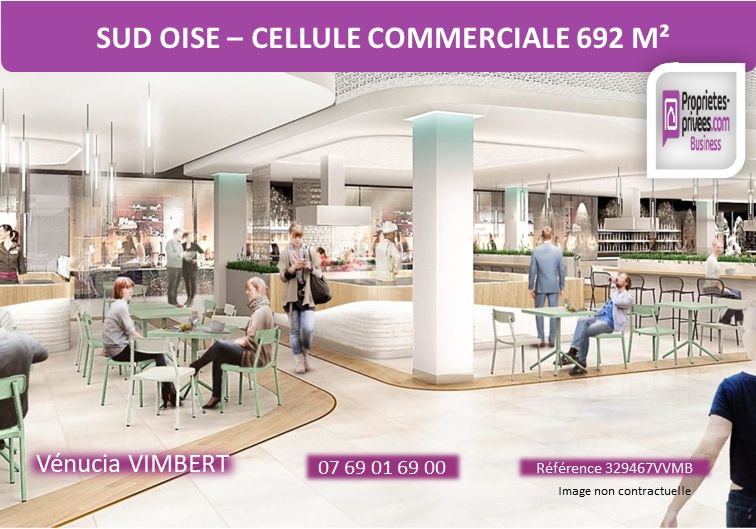Sud Oise ! A Louer, Local commercial 692 m2