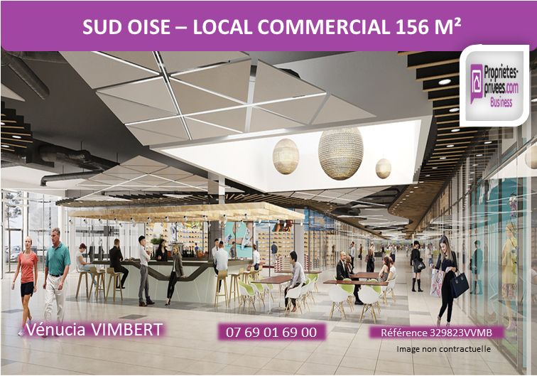 Sud Oise ! A Louer, Local commercial 156 m2