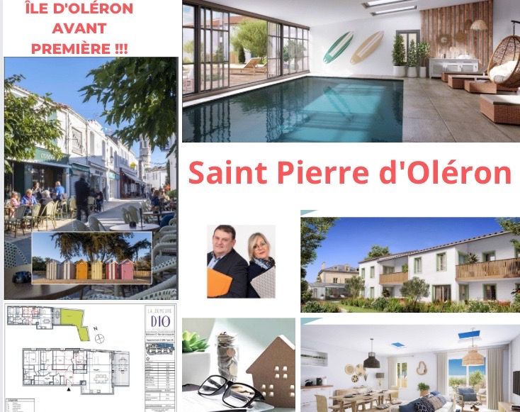 SAINT-PIERRE-D'OLERON Dept 17 - Saint Pierre d'Oléron - Maison de ville de 3 pièce(s) 53.78 m2 avec Terrasse de 17 m2 1