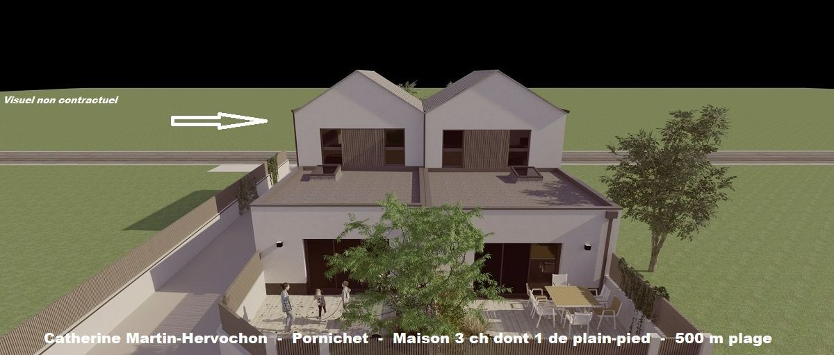 PORNICHET Maison 3 chambres dont 1 au RDC - 500m plage de Bonne Source - Livrée Fin 1er trimestre 2024 2