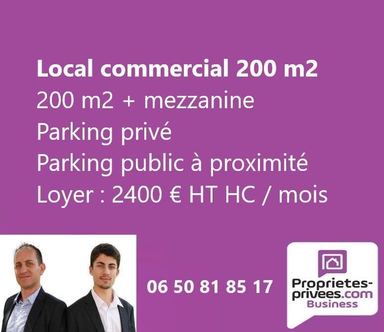 NEVERS - LOCAL COMMERCIAL 200 M2