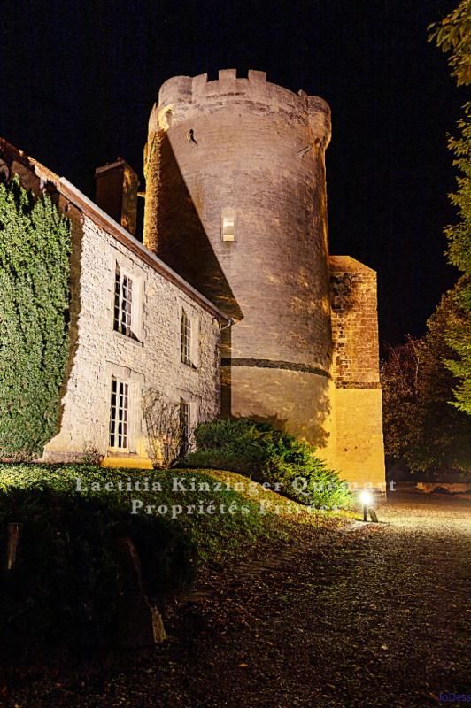 SOISSONS Château restauré et son donjon du XIIème siècle classé MH 3