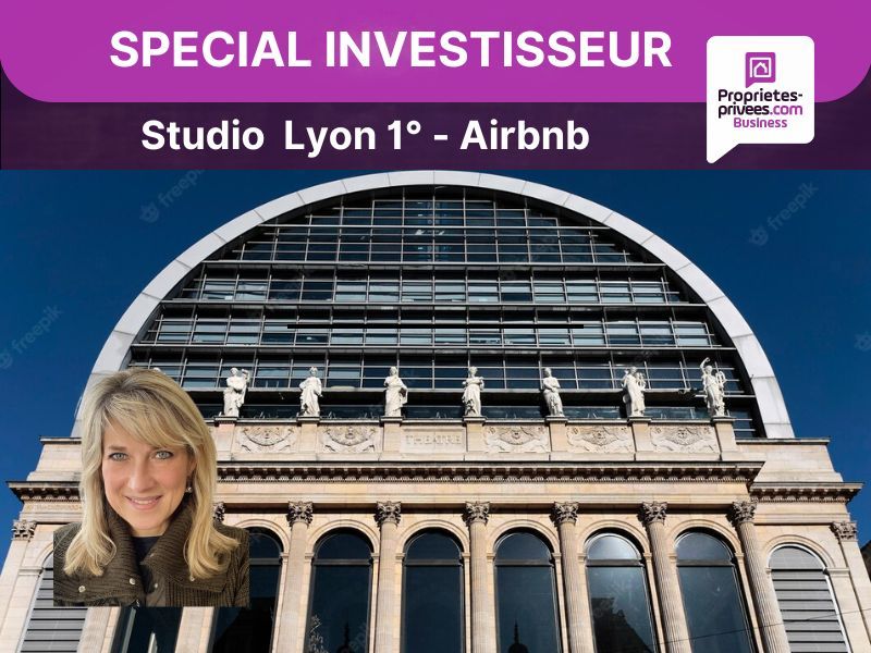 LYON-1ER-ARRONDISSEMENT 69001 LYON, Quartier Opéra - STUDIO 18 m²,  Location courte durée- Airbn b 4