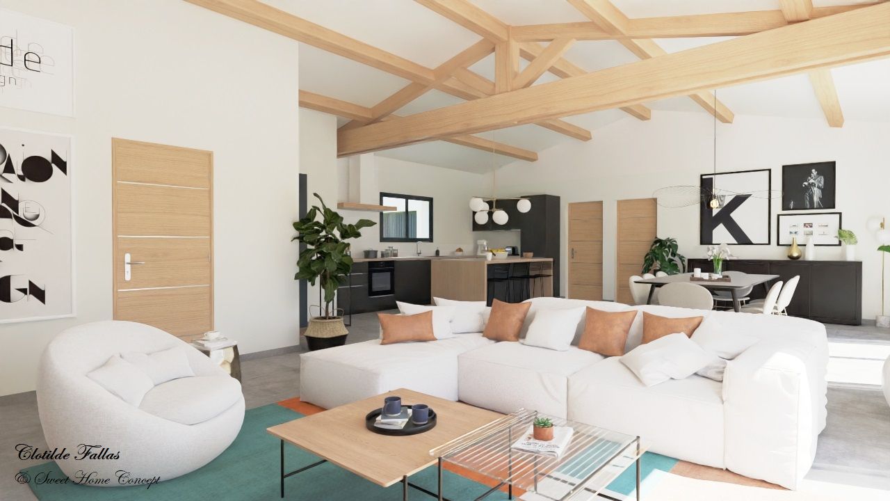 MORNAS Magnifique Villa de plain-pied 160 m² - 4 chambres -garage sur 850 m² de terrain 2