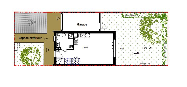 CHARTRES Maison 3 chambres avec garage et jardin à Chartres 4