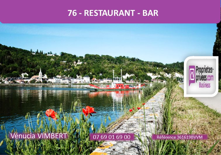ROUEN EXCLUSIVITE Boucles de Seine ! Restaurant, Bar Licence IV , 120 m² 2