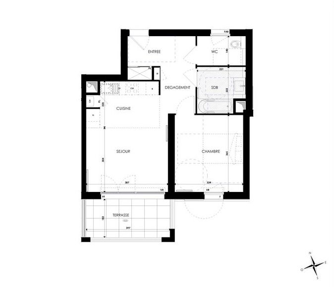 SIX-FOURS-LES-PLAGES Six-fours- Appartement T2 - 48m²- 328 000 euros 4