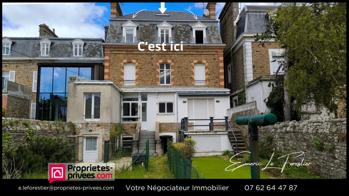 Appartement en duplex 3 pièce(s) 80 m2 Courtoisville - Saint Malo