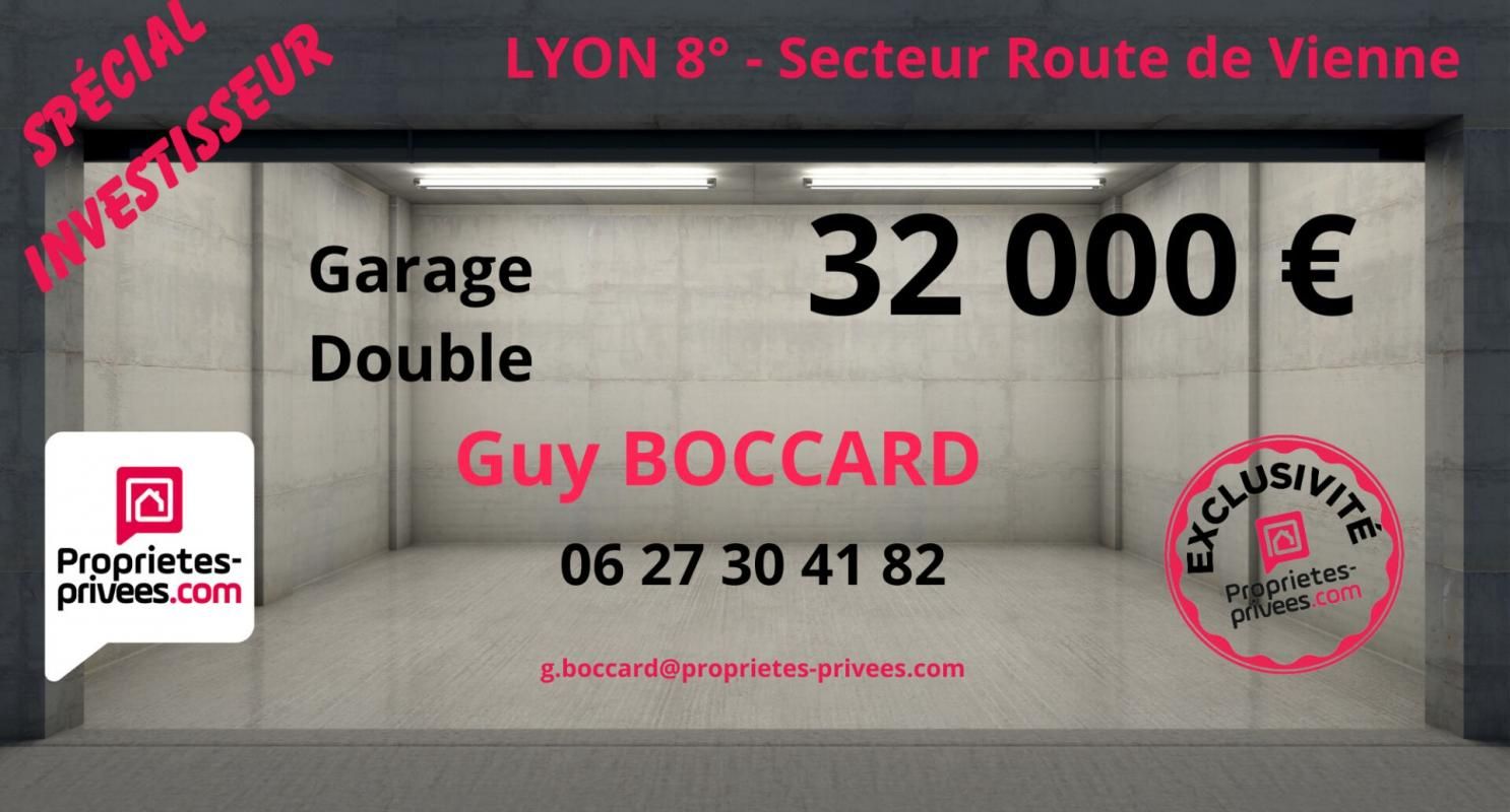 Garage double - Lyon8°