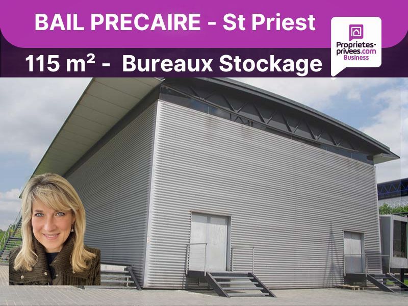 A LOUER - Local d'activité  115 m² - Bail Précaire - Saint Priest
