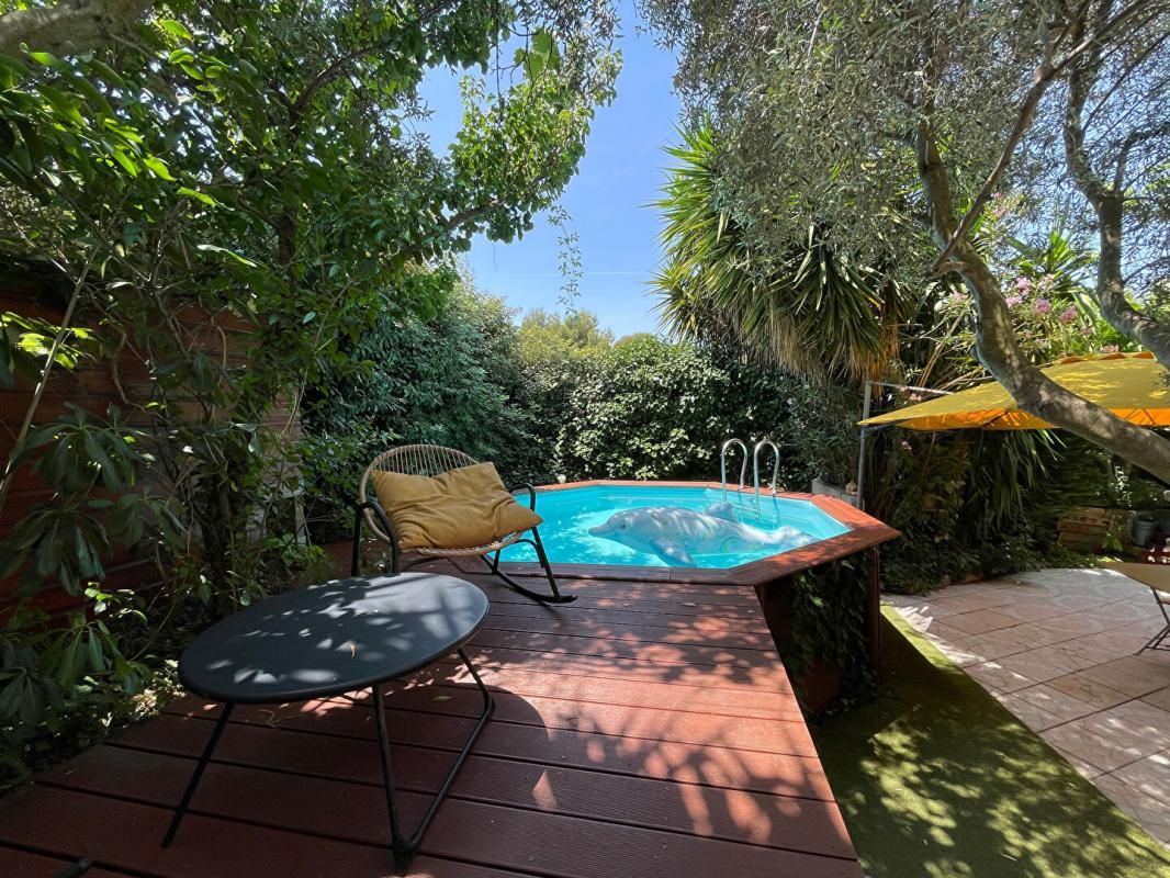 Secteur recherché - Maison 2 chambres avec jardin et piscine - Quartier Cytharis (Fontsainte) - La Ciotat (13600)