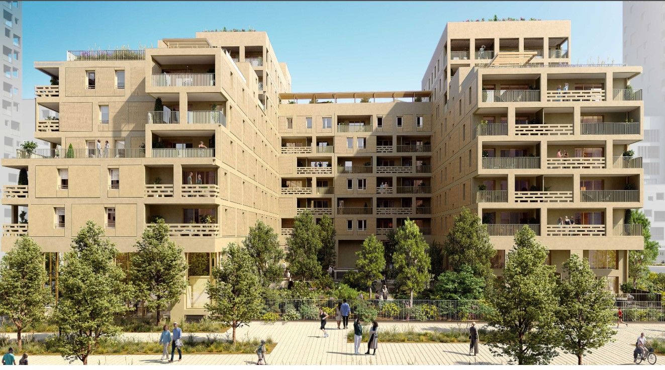 Appartement Marseille 2 pièce(s) 44.55 m2 avec terrasse 2ème étage