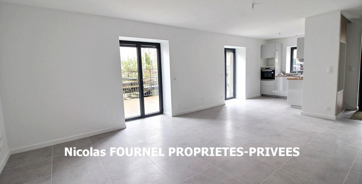 Planfoy  centre bourg appartement neuf T4  84m² 3 chambres, garage, terrasse, buanderie