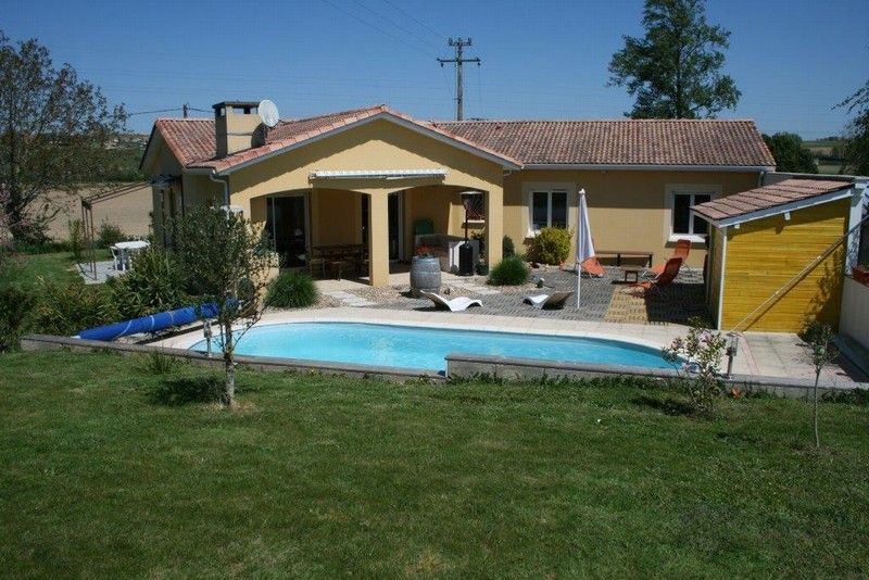 Maison 4 chambres, piscine, garage