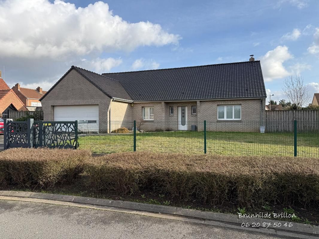 Semi-plain-pied 190M², 4 chambres, bureau, garage, jardin