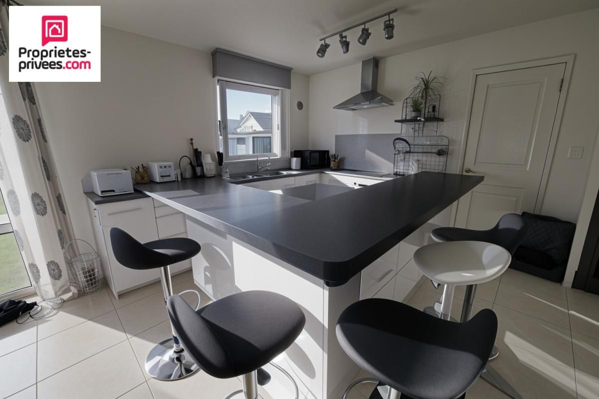 Maison individuelle semi-plain-pied, 5 pièces, 3 chambres, 90 m2 Biache Saint Vaast (62118)