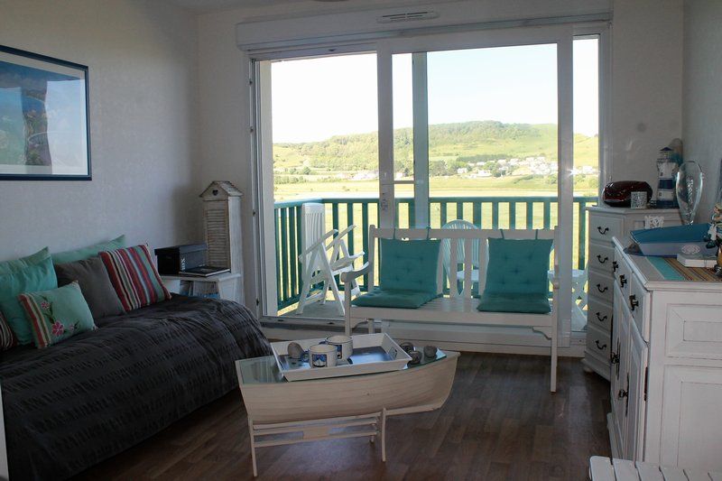 Appartement T2 + cabine - balcon - vue mer/falaise