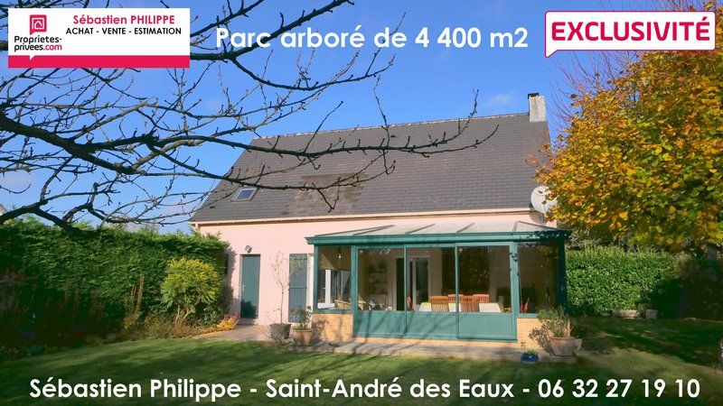 Maison  - 4 chambres - 4 400 m² de terrain