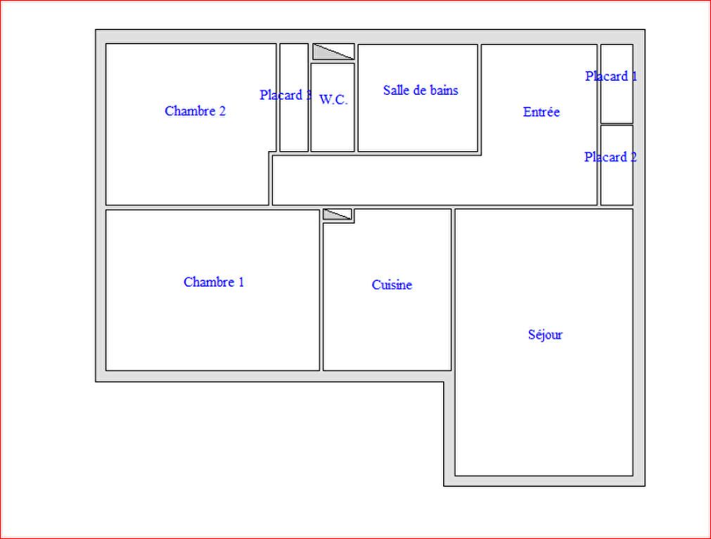 Montpellier Aiguelongue F3 64 M2 2 places de parking