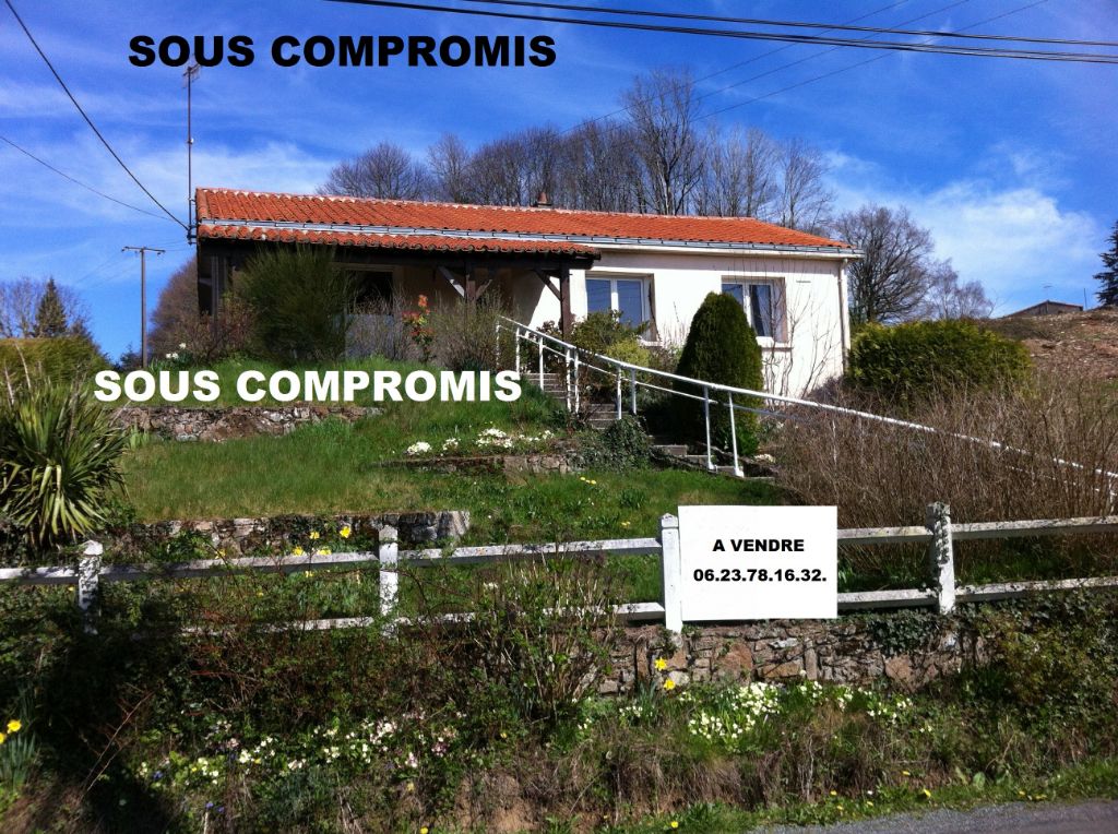 Maison 3 chambres 1600 m² de terrain Pouzauges