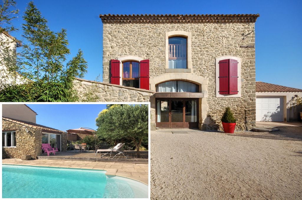 Maison vigneronne rénovée avec piscine et dépendances