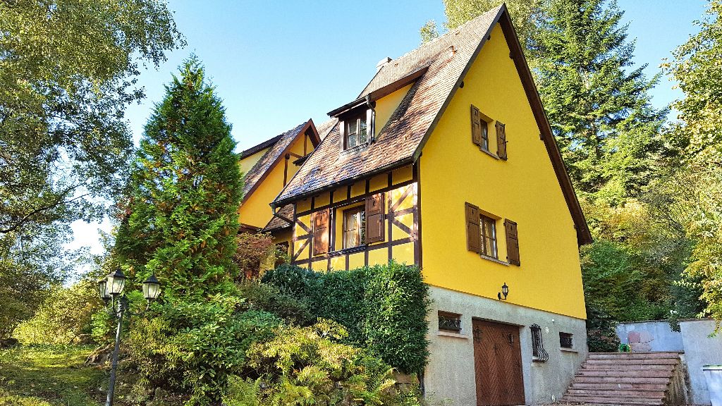 Sur les hauteurs, à 10 minutes d'Obernai, superbe maison de 200 m² env