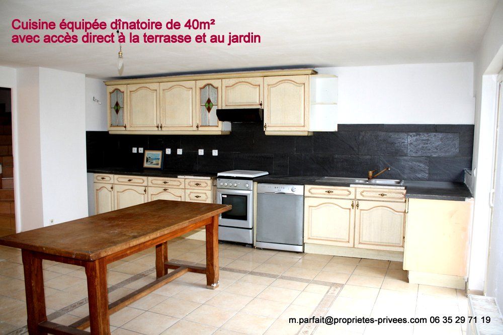 57340 REMILLY/Maison de village 164m², garage avec fosse, 4 CH, 1250m² terrain/156 990