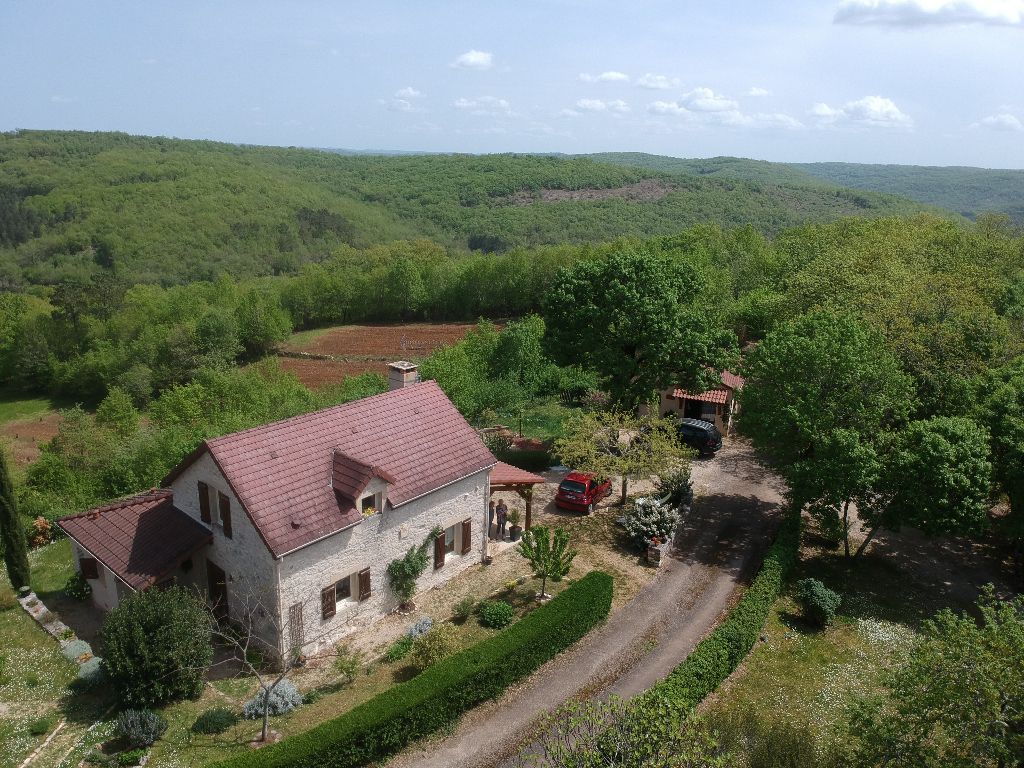Maison avec gite Pontcirq 4 pièce(s) 120 m2