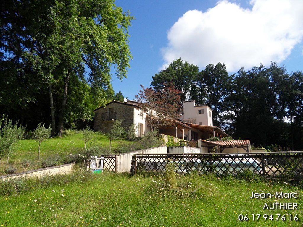 Vue Sarlat, piscine, 7 chambres