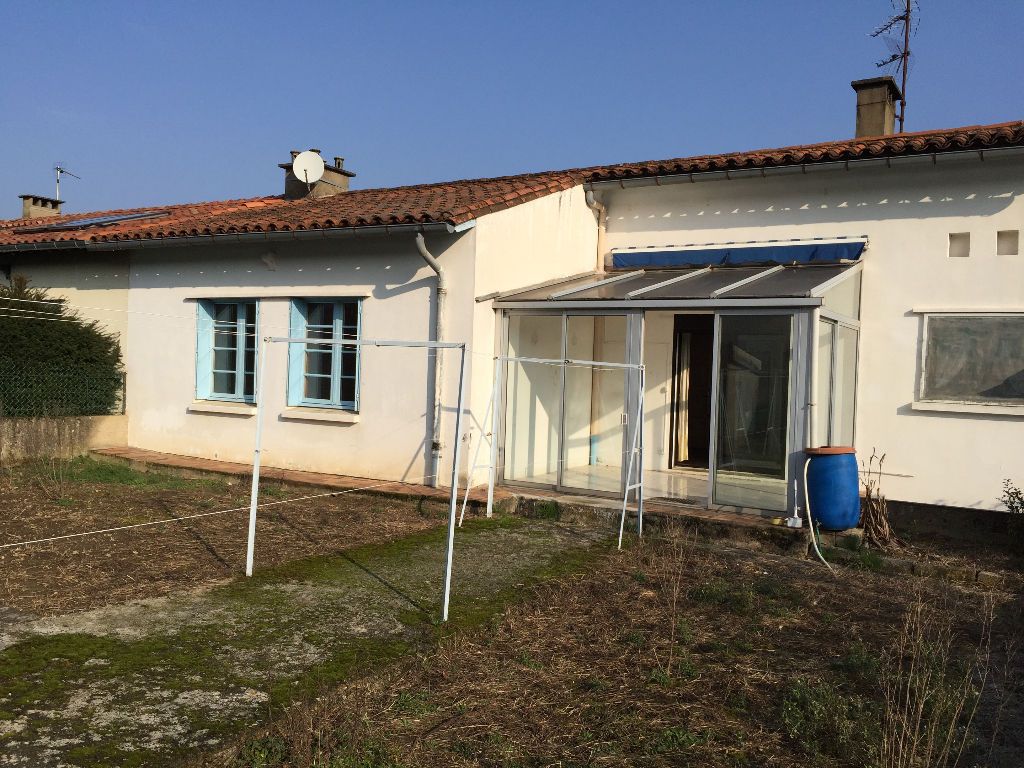 A VENDRE MAISON 100 M2, 3 CHAMBRES GARAGE ET JARDIN