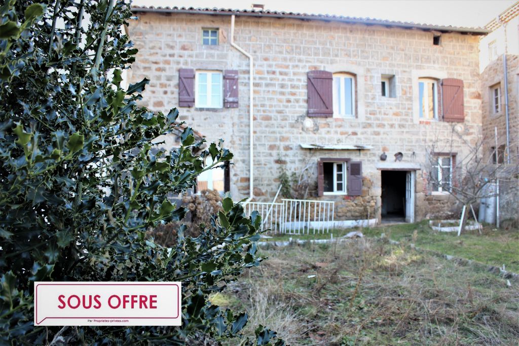 Maison de village avec jardin