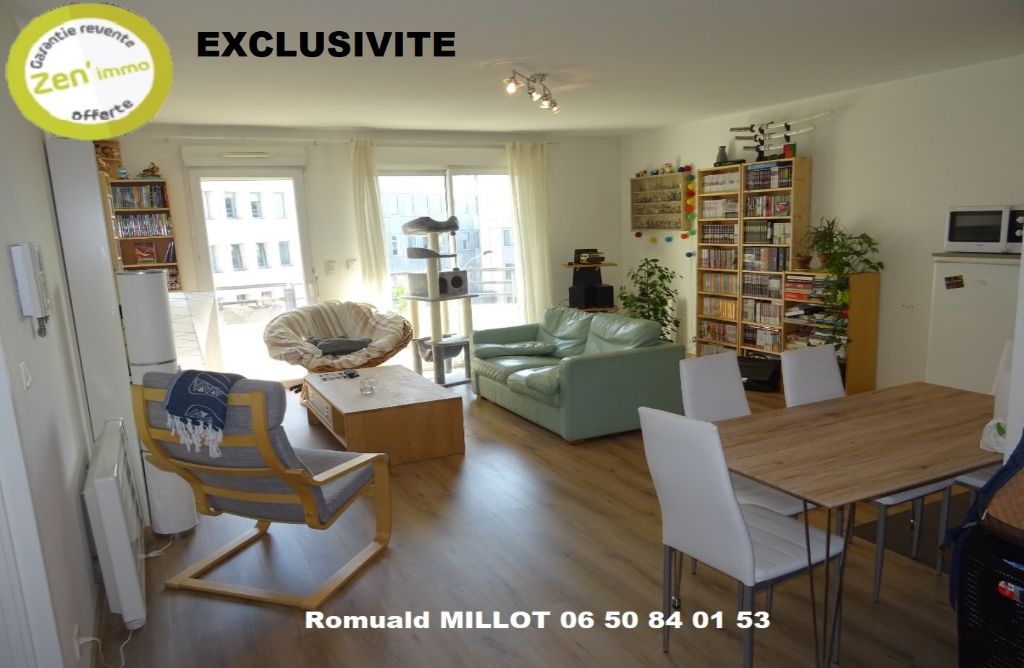 Appartement 70m2 avec terrasse 3 pièces en centre ville