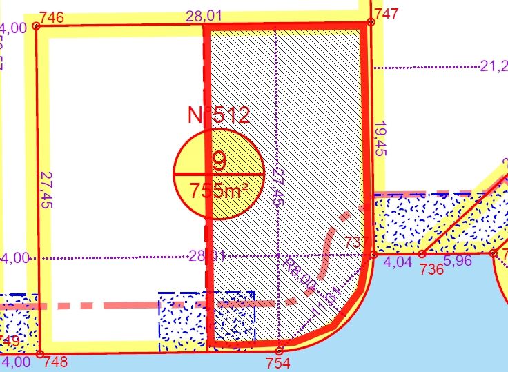 Terrain VIABILISE 375 m2