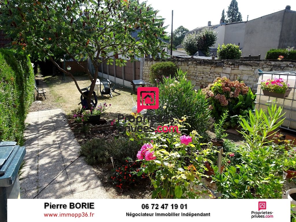 Maison berrichonne Châteauroux 4 chambres, 109 m2, avec jardin et cave