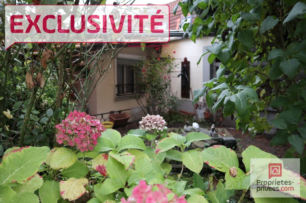 Roubaix (59100), maison de courée, 4 pièce(s), 55 m2 avec jardin