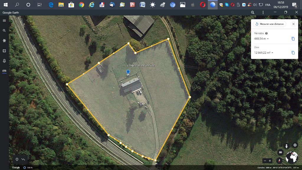 LA FERTE EN OUCHE 61550 Longère libre 5 pièce(s) 128 m2, terrain clos12.569 m²