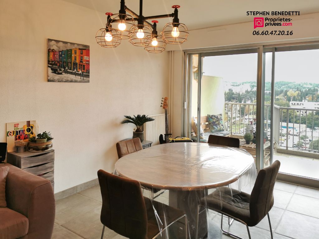 Appartement 2 pièces  54m²- Antibes - Résidence avec piscine