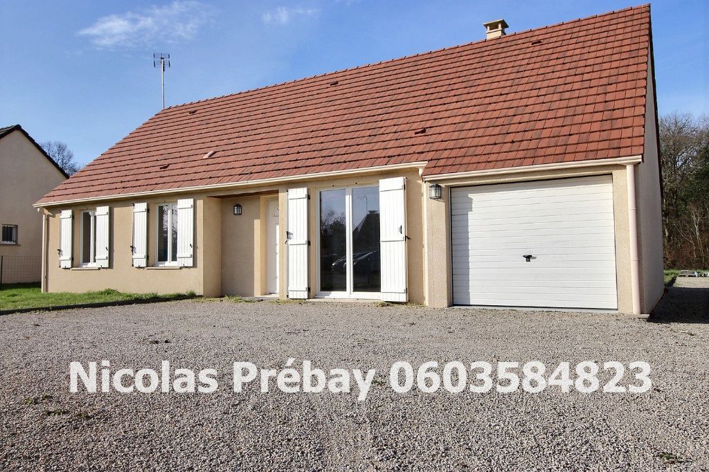 Maison récente de 103 m², 5 pièces, 4 chambres avec terrain de 1037 m²