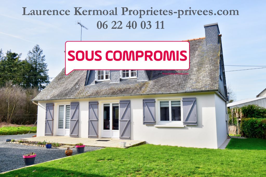 Vente maison 4 chambres- 101 m2 Ploumagoar (22 970)