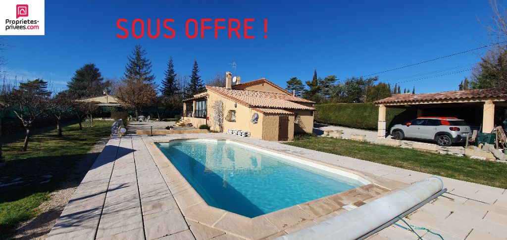 VILLA PLAIN PIED 5 PIECES 150 m2 AVEC PISCINE ET ABRI VOITURE