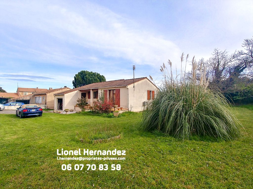 Maison de plain-pied à Ales avec terrain de 1025m²