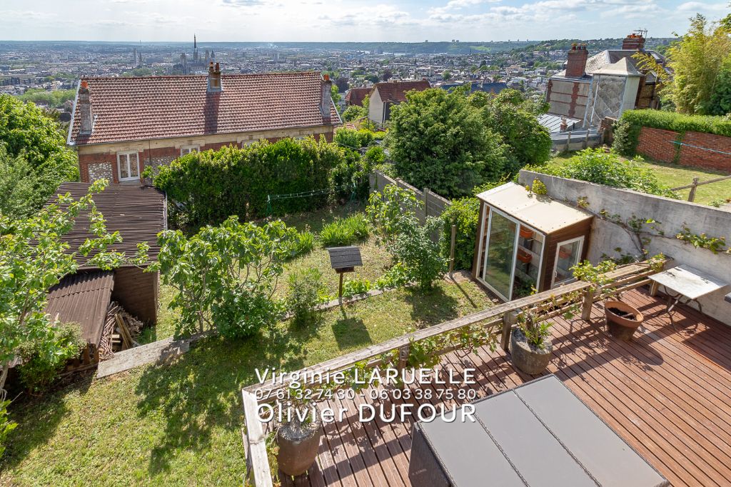 Maison Rouen Bihorel jardin terrasses garage