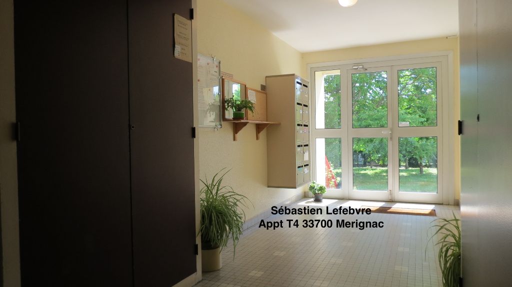 Appt 4 (pièces) 33700 MERIGNAC