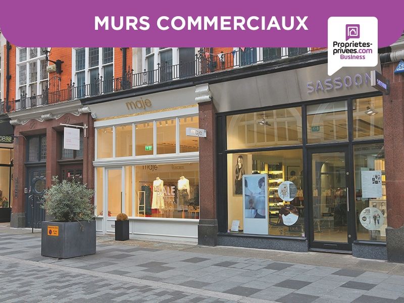 75002 PARIS MONTORGUEIL VENTE MURS COMMERCIAUX LIBRES