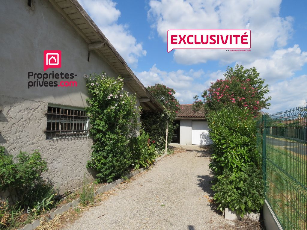 Ensemble immobilier avec Maison T3 et Hangar