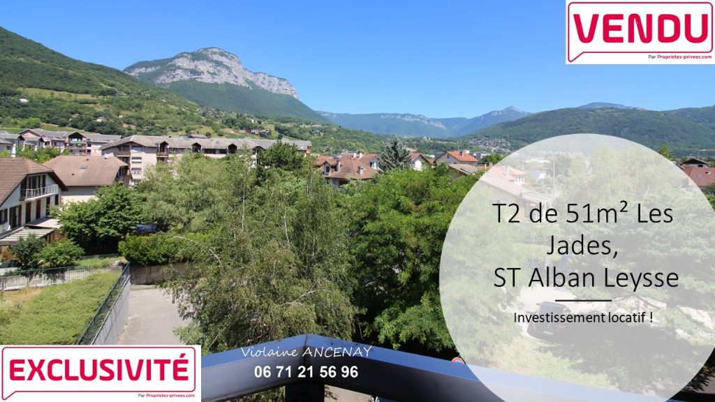 Appartement Saint Alban Leysse 2 pièce(s) 51 m2