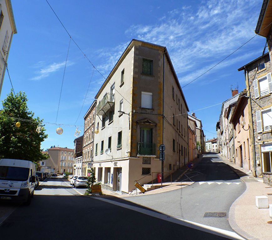 Thizy Les Bourgs 1 lot de 4 appartements sur 2 niveaux . Entrée indépendante